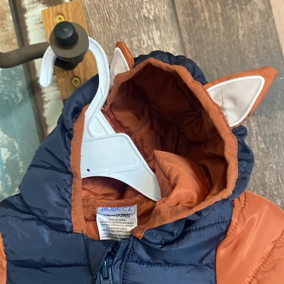 Foxy baby🦊 puffer coat with matching bag - Picture 8 of 16